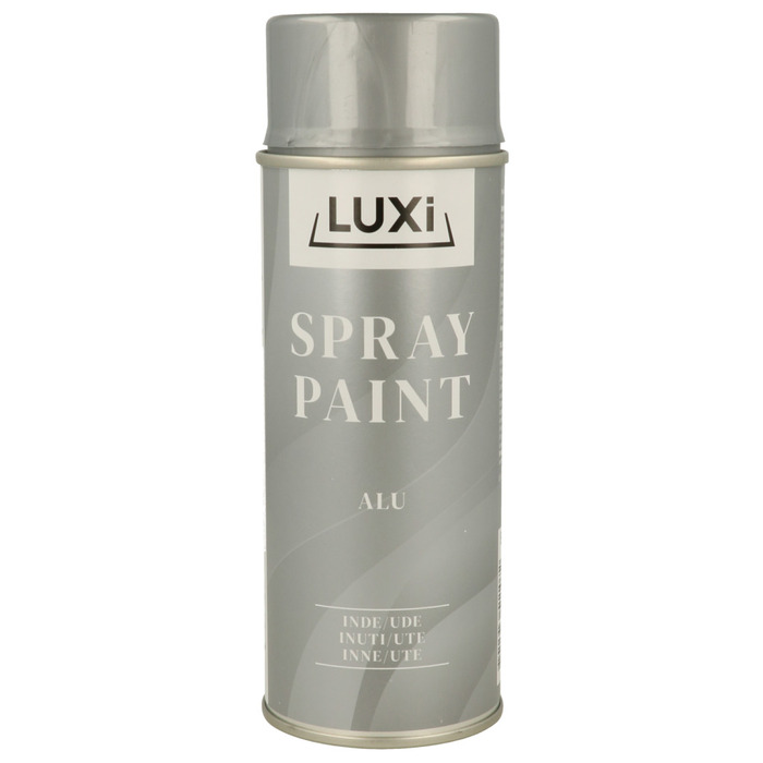 Spraymaling aluminium blank 400 ml - Luxi